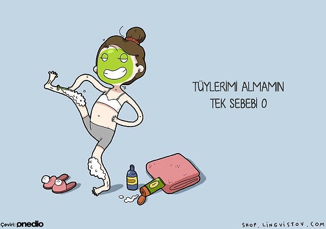 8. Bu zorlu şeye katlanmamın tek sebebi