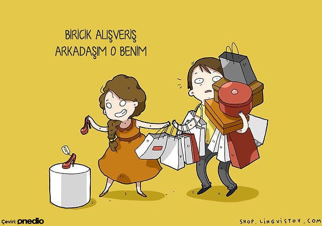 9. Yürüyen bir alışveriş sepeti gibi
