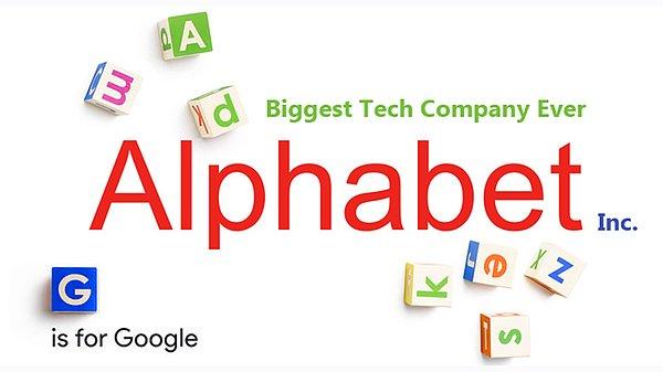 10. Google'ın Çatı Şirketi Alphabet, Dünyanın En Değerli Şirketi Oldu