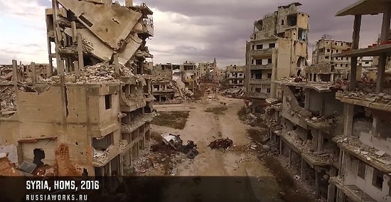 Savaşın Korkunç Yüzü: Suriye'nin Drone ile Havadan Çekilmiş Görüntüleri