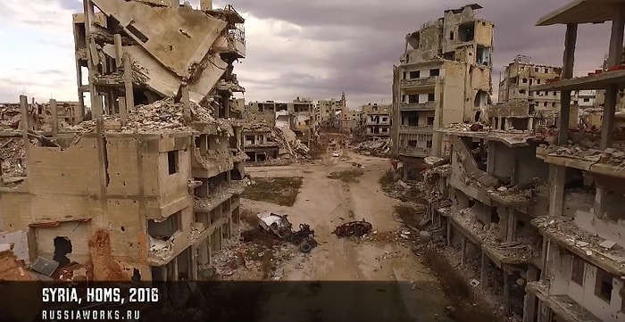 Savaşın Korkunç Yüzü: Suriye'nin Drone ile Havadan Çekilmiş Görüntüleri
