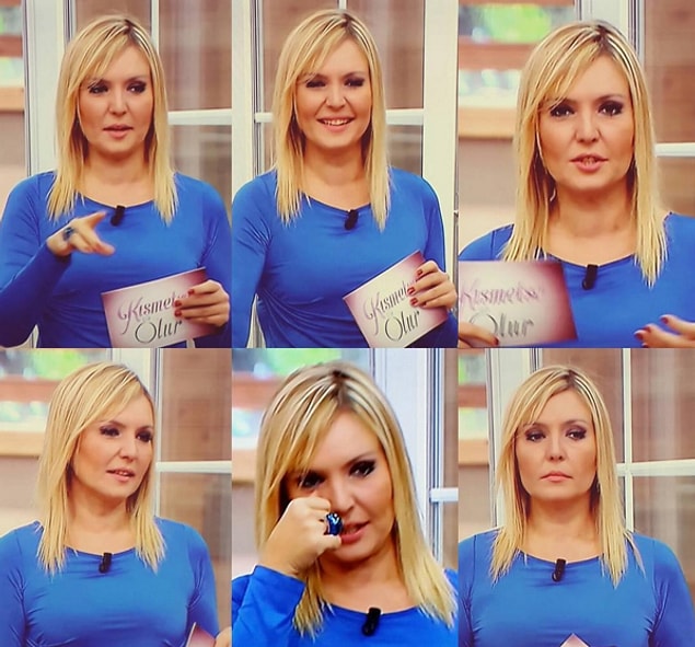 "Kısmetse Olur" sunarken de favorimiz ^^