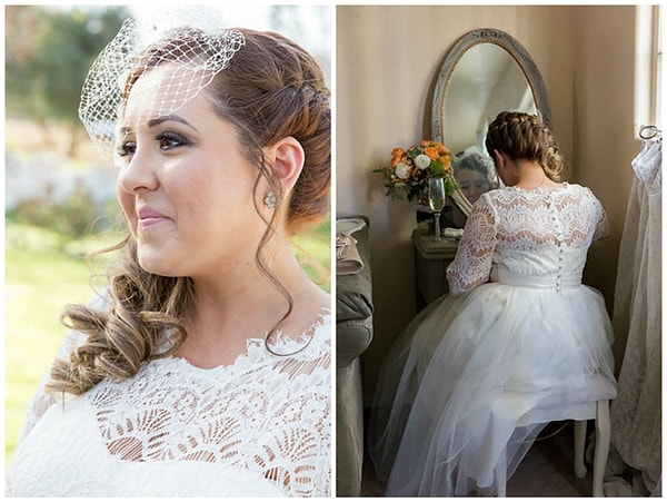 20. Кружева и вуалетка