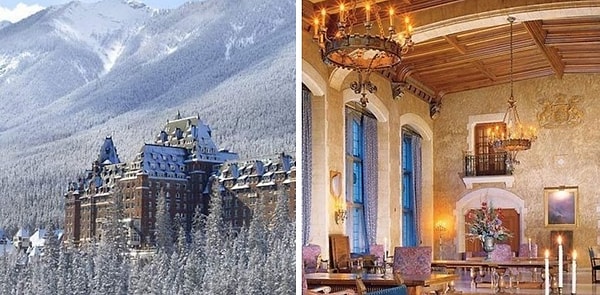 14. Отель Fairmont Banff Springs - Альберта, Канада.