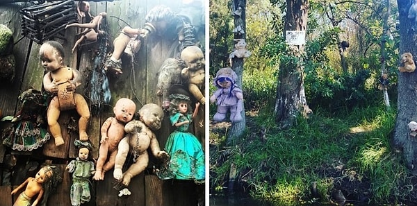 23. Остров кукол - Мексика.