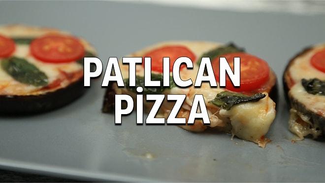 Pizzanın En Sağlıklı Halini Patlıcanda Bulduk! Bol Bol Kaşarlı Patlıcan Pizza