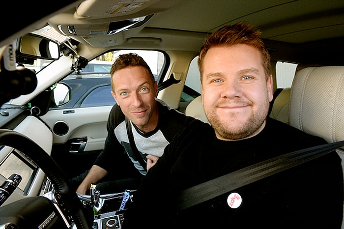 James Corden ile Carpool Karaoke'nin Bu Seferki Konuğu 'Chris Martin'