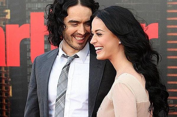 4. Katy Perry ve  Russell Brand