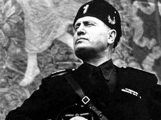 13. Benito Mussolini