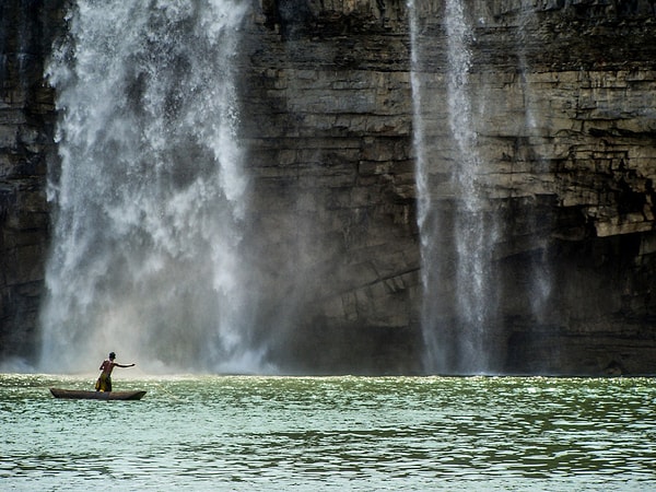 6. Водопады Chitrakot Falls, Чхаттисгарх