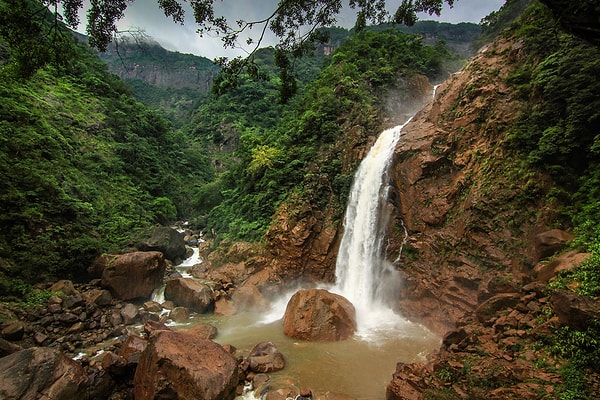 16. Радужные водопады, горы Кхаси, Мегхалая