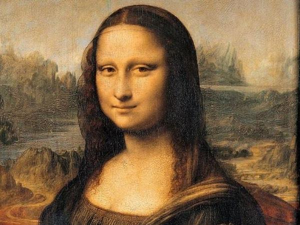 13. Mona Lisa'ya hangi açıdan bakarsanız bakın, gözleri sizi takip ediyor.