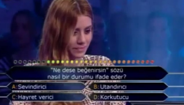 18. "Ne dese beğenirsin" sözü nasıl bir durumu ifade eder?