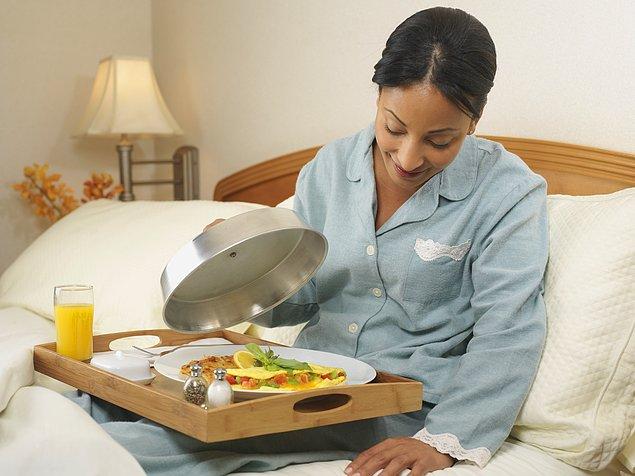 22. If he brings the breakfast to the bed, you can just get married right there.