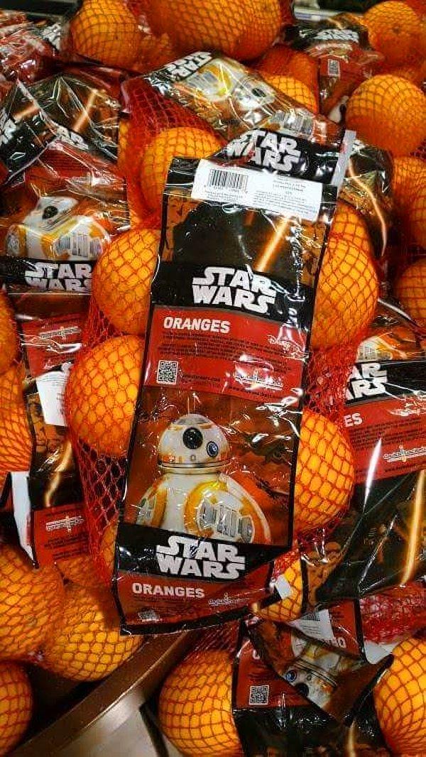8. Star Wars portakalı