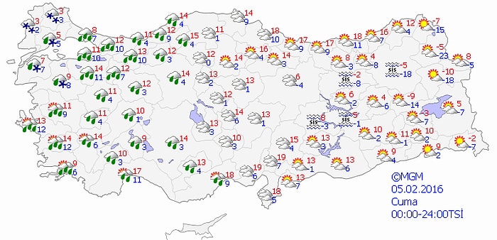 Ülkemiz Yeni Soğuk ve Yağışlı Sistemin Etkisine Giriyor