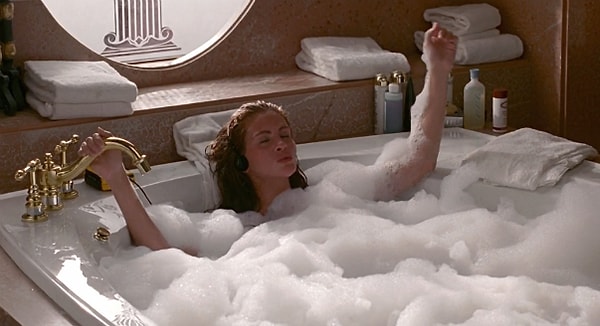 4. Теплая ванна