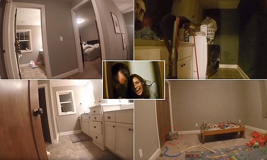 Evin İçinde Ailesini Arayan Ufaklığın Gözünden Saklambaç Oyunu