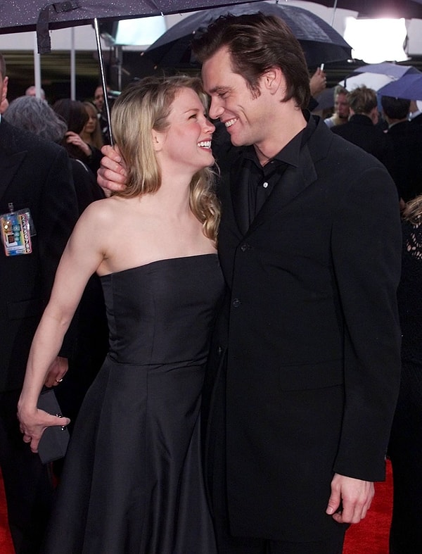 9. Джим Керри и Рене Зелвегер