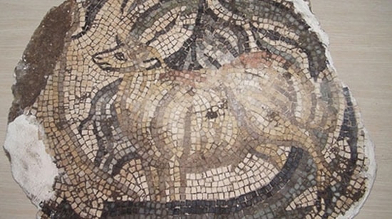 Sur'da 5 Bin Yıllık Mozaik Ele Geçirildi