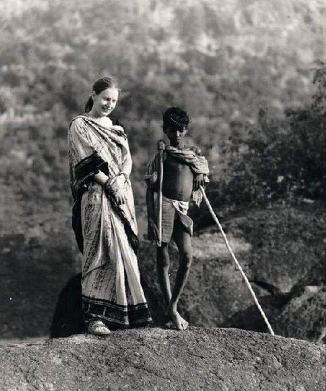 Charlotte Von Schedvin Hindistan'a hayran kalmıştı.