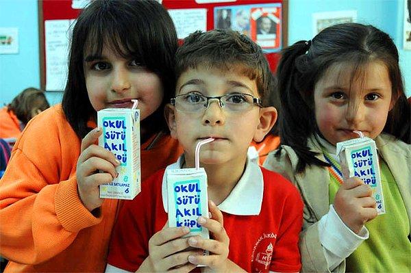 6 milyon öğrenciye 'okul sütü'