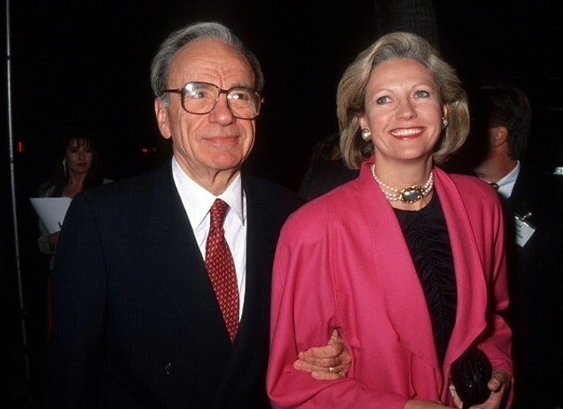 4. Rupert Murdoch ve Anna Maria Torv – 1.7 Milyar $