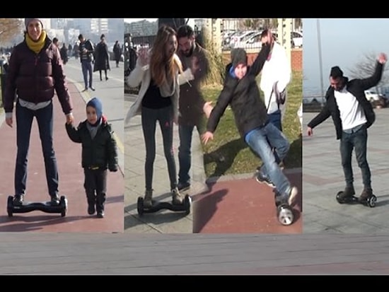 Türklerin Hoverboard ile İmtihanı