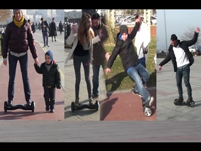 Türklerin Hoverboard ile İmtihanı