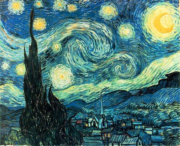 2. Yıldızlı Gece - Vincent van Gogh
