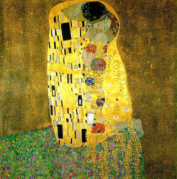 10. The Kiss - Gustav Klimt
