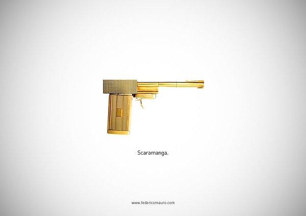 9. The Man With The Golden Gun - Scaramanga