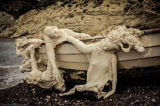 Kıbrıslı Öğrenciler Göçmen Dramına Sanatla Dikkat Çekti