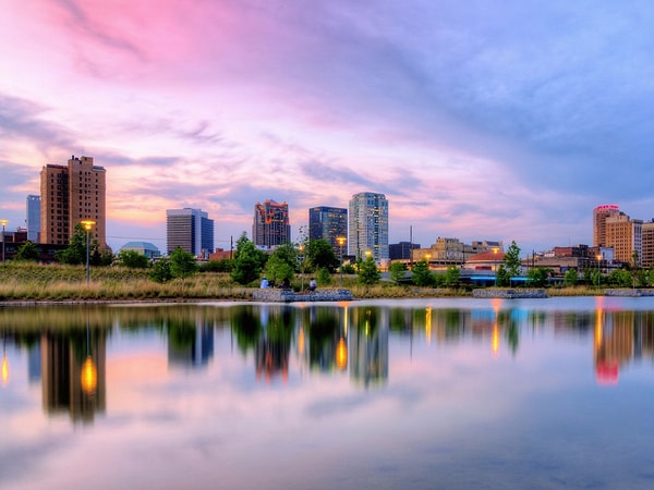 6. Бирмингем, Алабама.