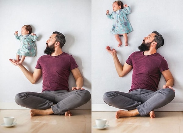 7. Папа с гордостью выкладывает наши совместные фотографии на своей интернет-страничке.