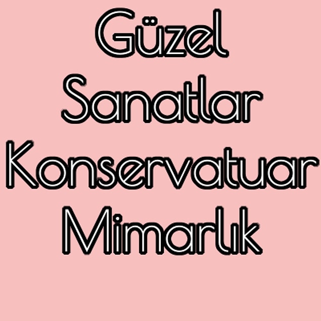 Güzel Sanatlar - Konservatuar!