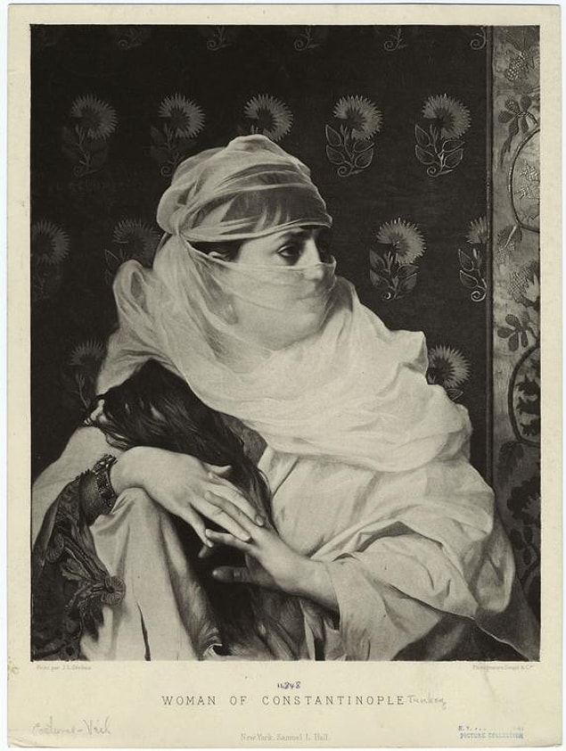 15. Osmanlı kadını, İstanbul, 1881.