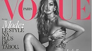 Modanın Kutsal Dergisine Çıplak Poz Veren Gigi Hadid: "Bir Tek Parfümümü Giydim!"