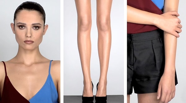 Ноги и руки также не остаются без внимания.