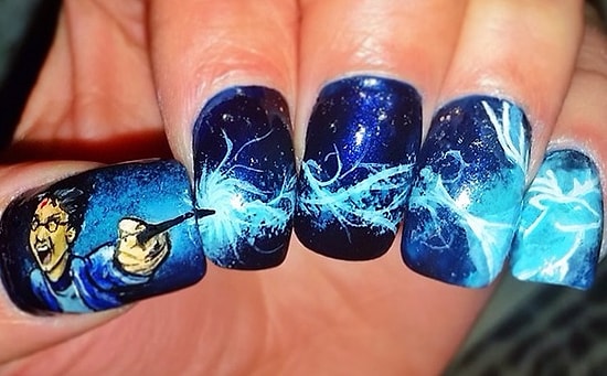 Волшебный дизайн ногтей: 15 вариаций на тему Гарри Поттера
