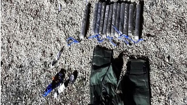 12-15 kg patlayıcı madde bulundu