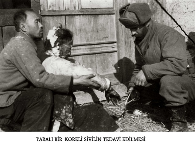 23. Başka bir yaralı sivil de tedavi için getiriliyor.