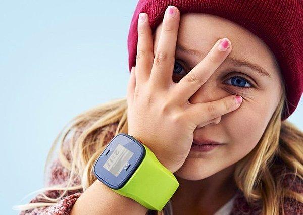 11. Bu akıllı saat ile çocuğunuzun nerede olduğunu kontrol edebilirsiniz.