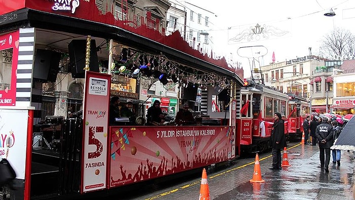 Nostaljik Tramvaylar 102 Yaşında