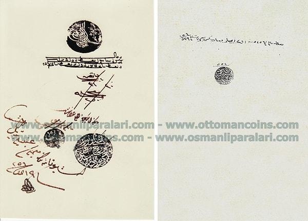 1. Osmanlı'nın ilk kağıt parası