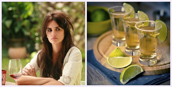 4. "Вики Кристина Барселона" + текила