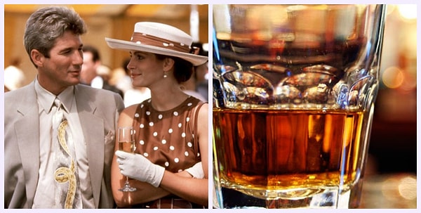 7. "Красотка" + скотч