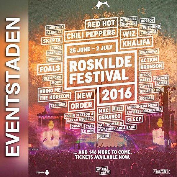 7. Roskilde Festival (25 Haziran - 2 Temmuz)