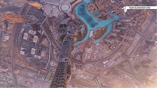 Drone Görüntüleriyle Dünyanın En Büyük Gökdeleni Burj Khalifa