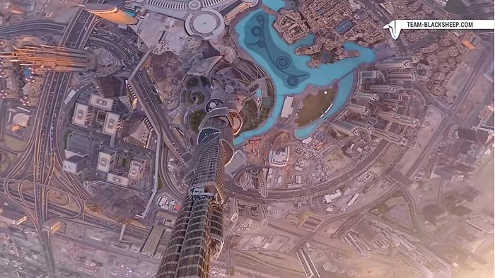 Drone Görüntüleriyle Dünyanın En Büyük Gökdeleni Burj Khalifa